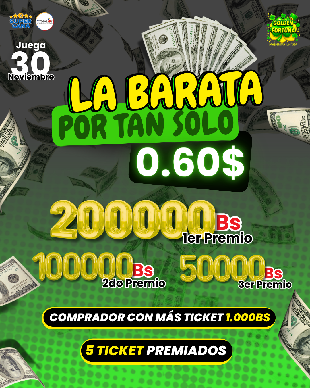 Premio del sorteo